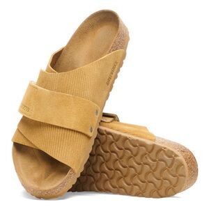 Birkenstock Kyoto corduroy cork brown
